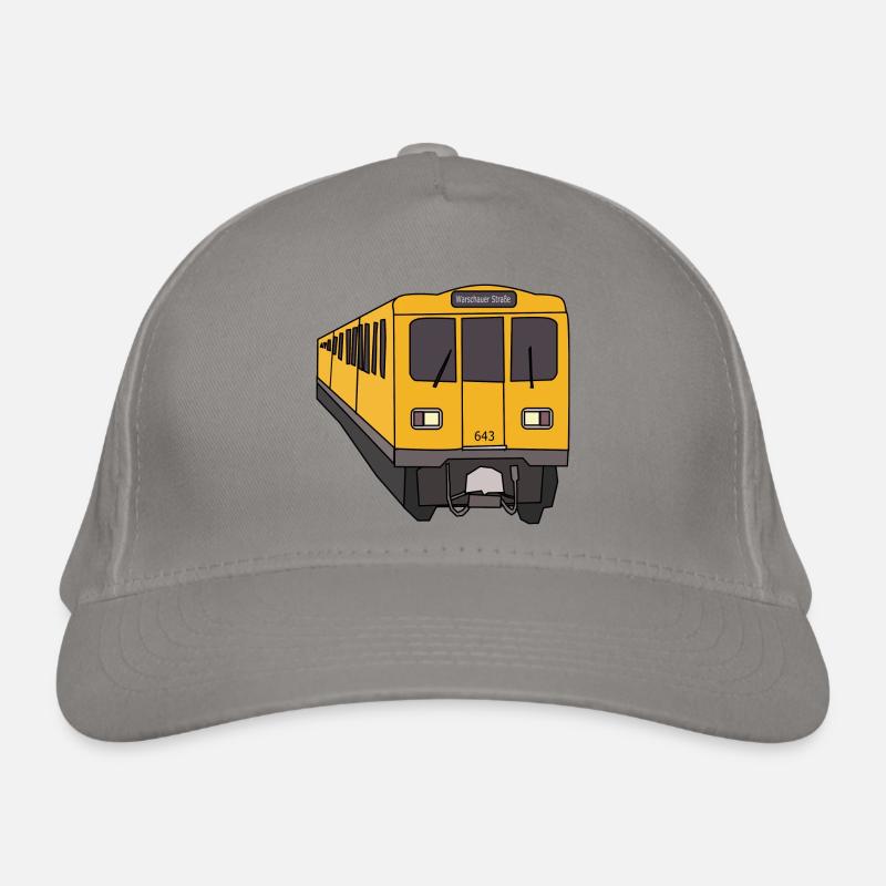 U1 U-Bahn Bio-Baseballkappe