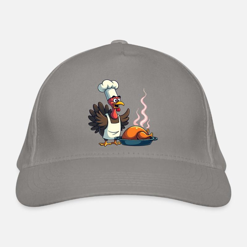 Cuisinier de dinde de Thanksgiving Casquette classique bio