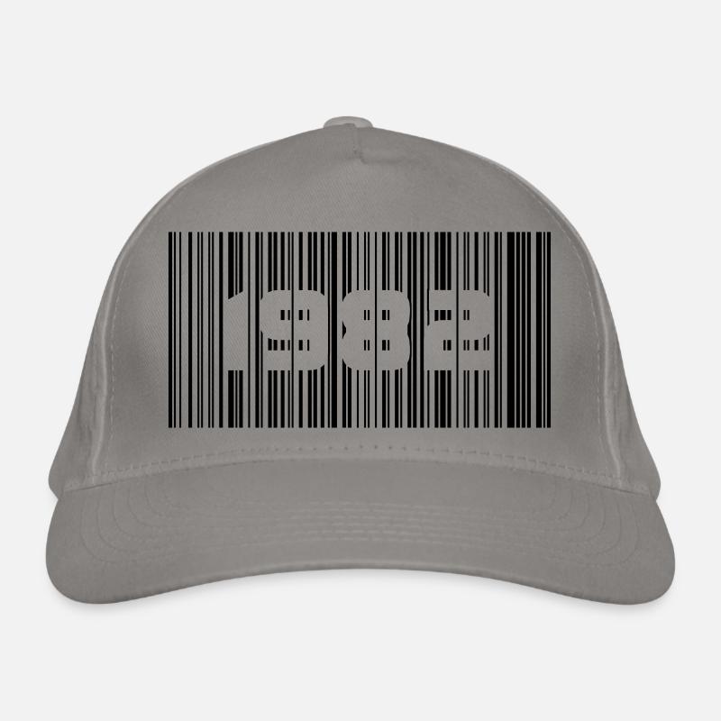 Année de naissance Anniversaire Born In - Fabriqué en 1982 Casquette classique bio