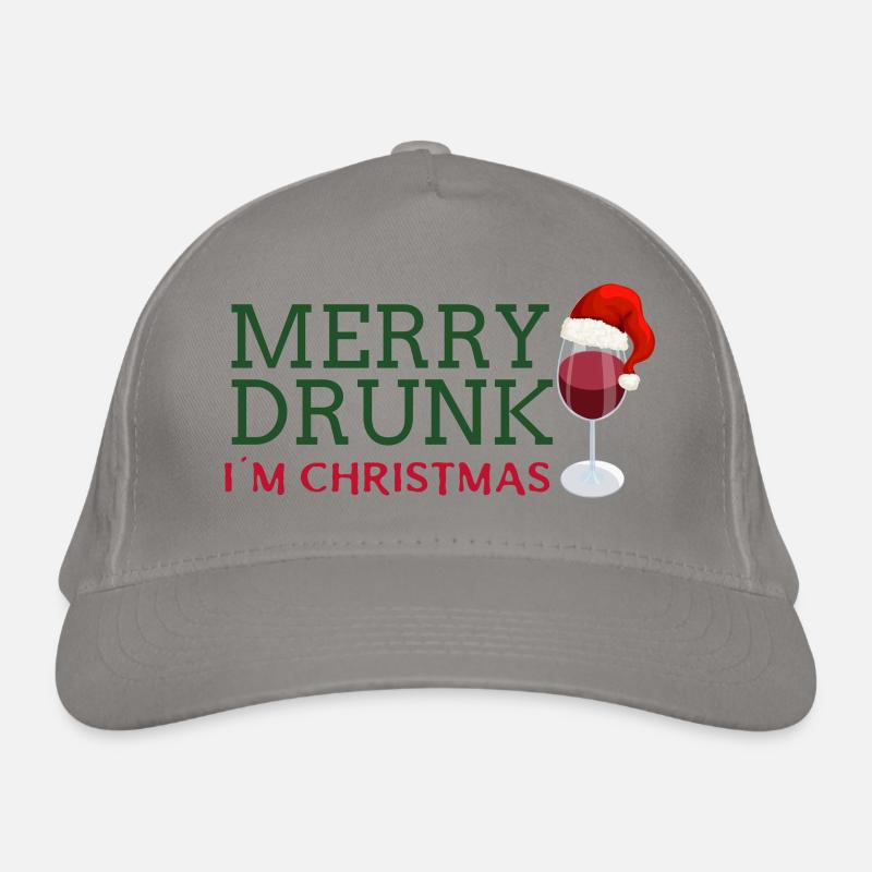 Merry Drunk Organic Baseball Cap