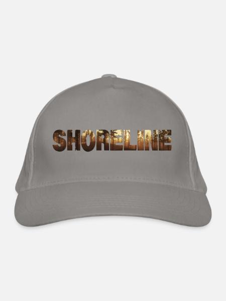 Échapper au rivage - Casquette classique bio - gris clair - Devant