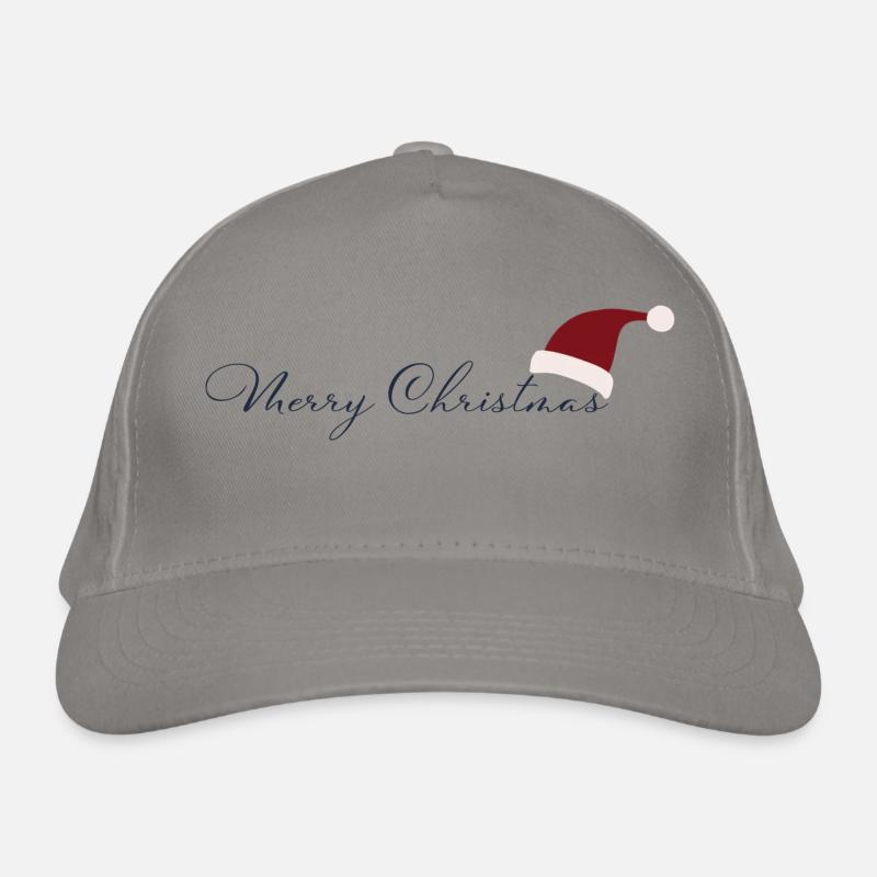 Joyeux Noël - Casquette classique bio - gris clair