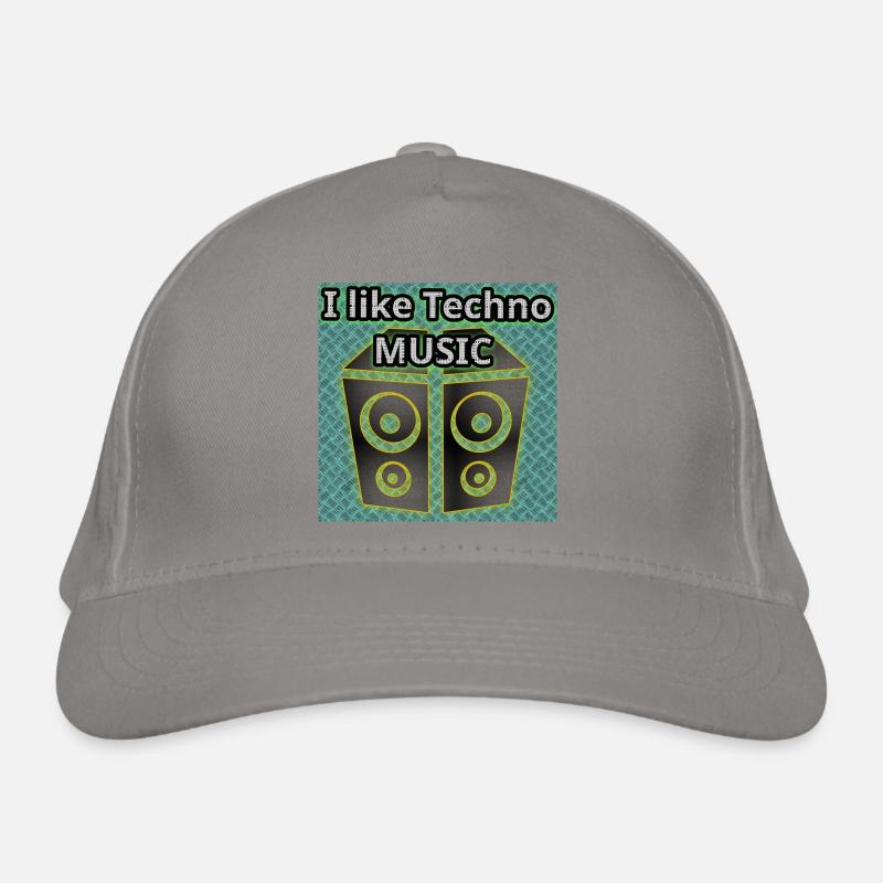 I Like Techno - Music - 2023 Bio-Baseballkappe
