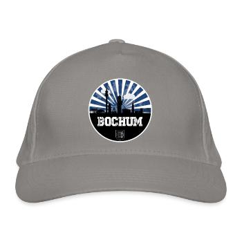 Bochum Skyline Home Game - Organic Baseball Cap - light grey - Front