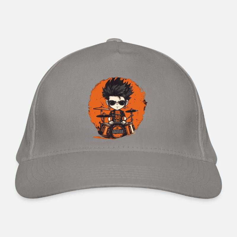 Drummer Punk Bio-Baseballkappe