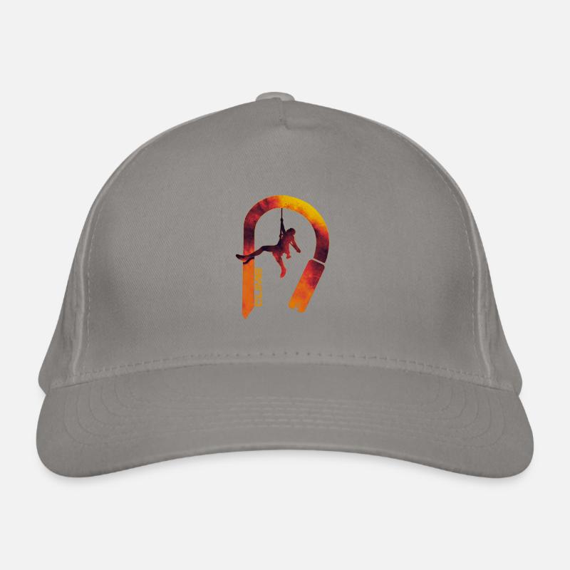 Escalade logo climb mousqueton Casquette classique bio