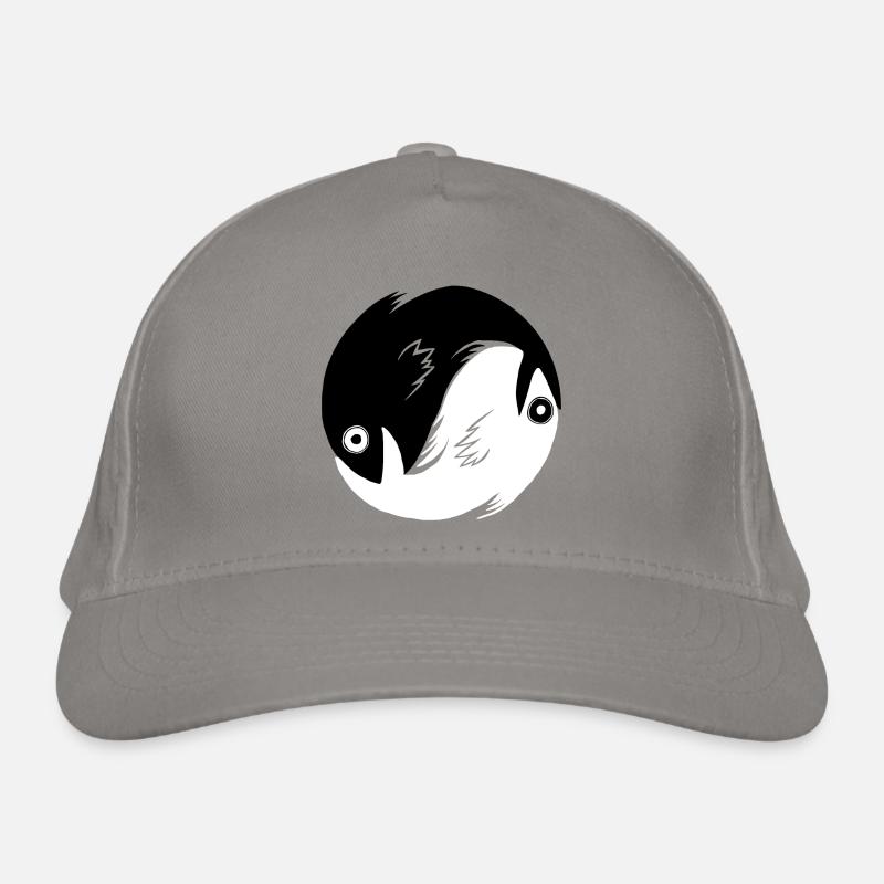 Ying-Yang Fish Organic Baseball Cap