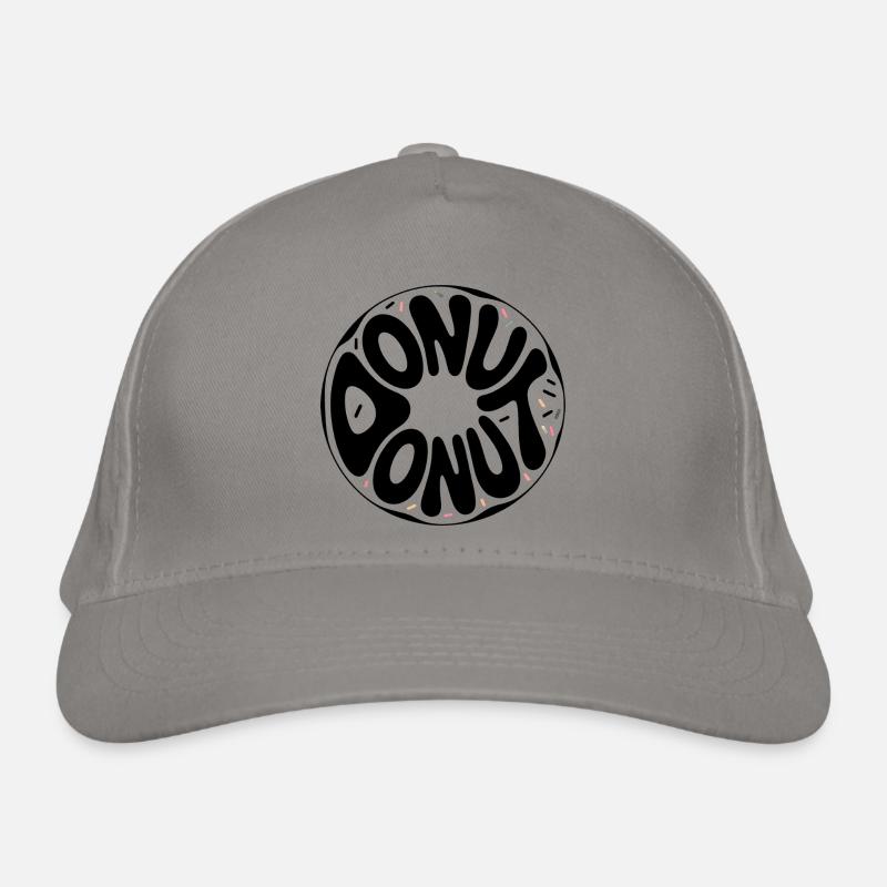 Donut - Cool Donut Logo Casquette classique bio