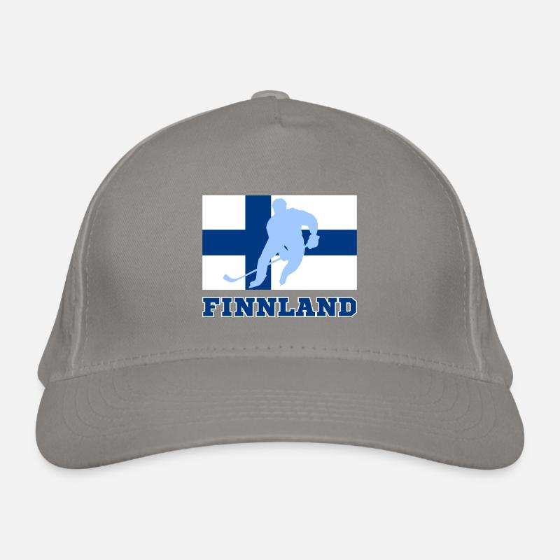 Finland Fan Organic Baseball Cap
