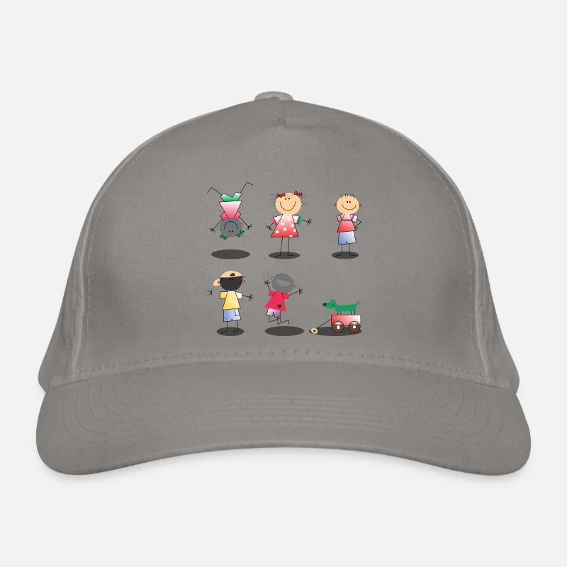 Kinder Bio-Baseballkappe