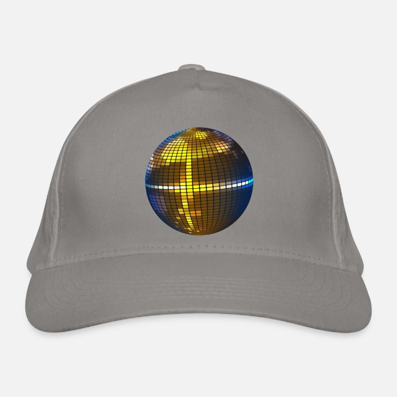Disco Kugel Bio-Baseballkappe