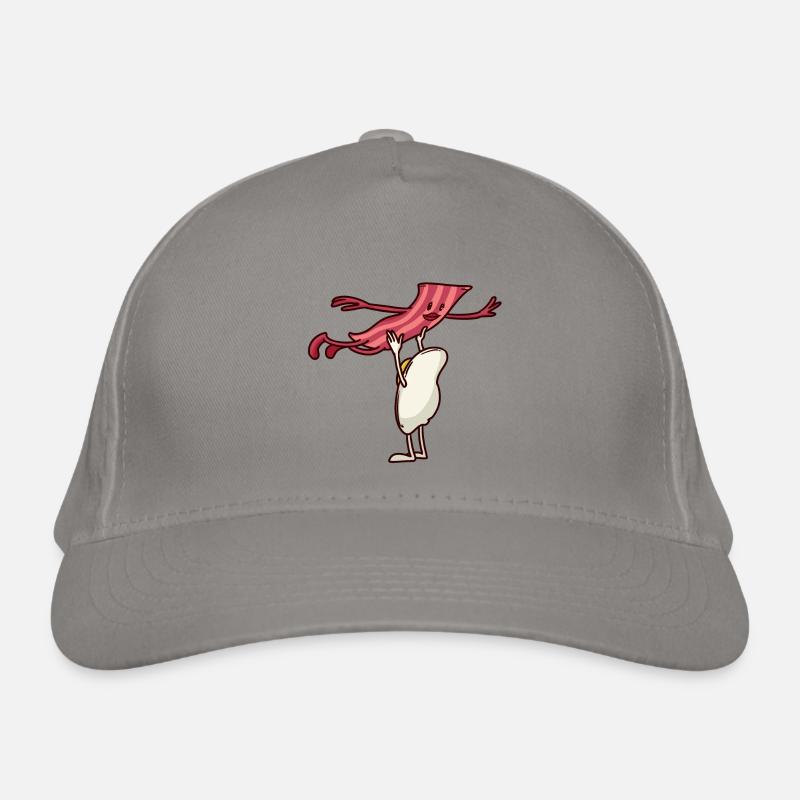 Bacon and egg dance Organic Baseball Cap