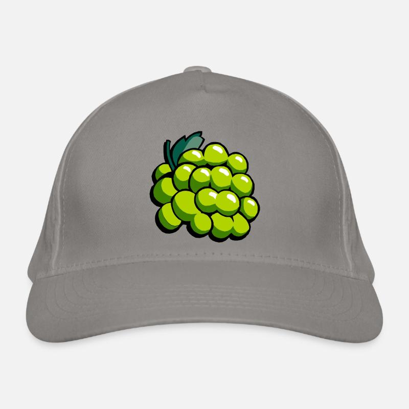 Trauben Bio-Baseballkappe
