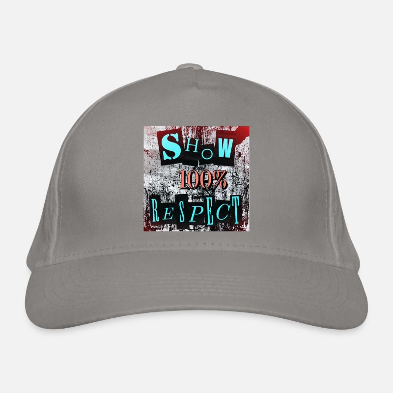 Faites preuve de respect à 100% Casquette classique bio