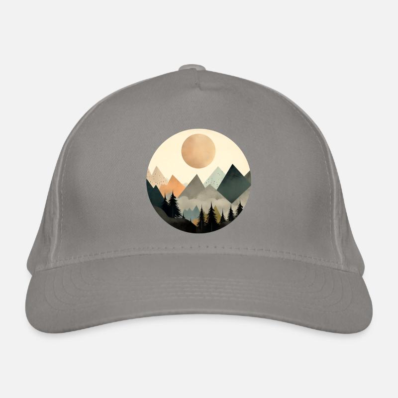 Mountains Organic Baseball Cap