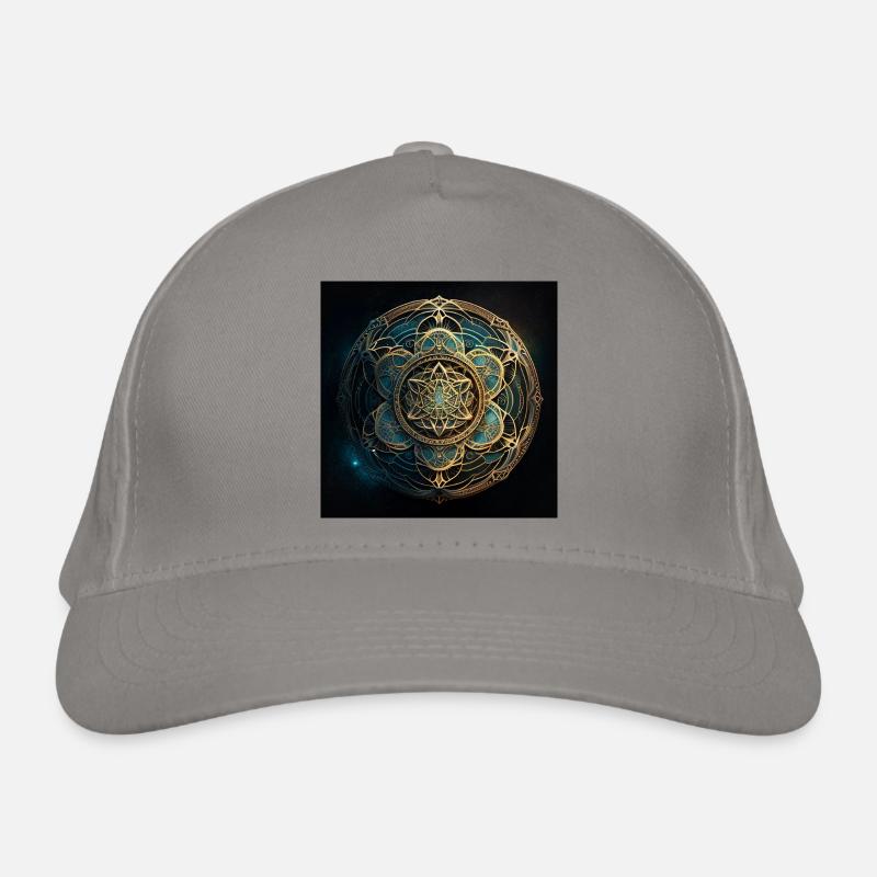 Mandala doré Casquette classique bio