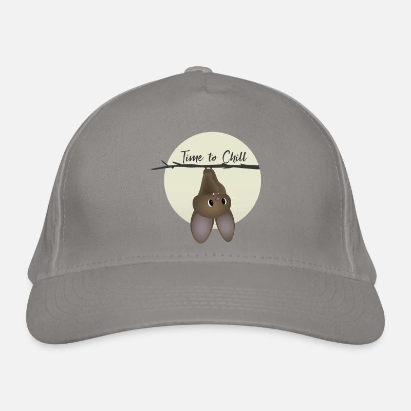 Bat - Time to relax Organic Baseball Cap