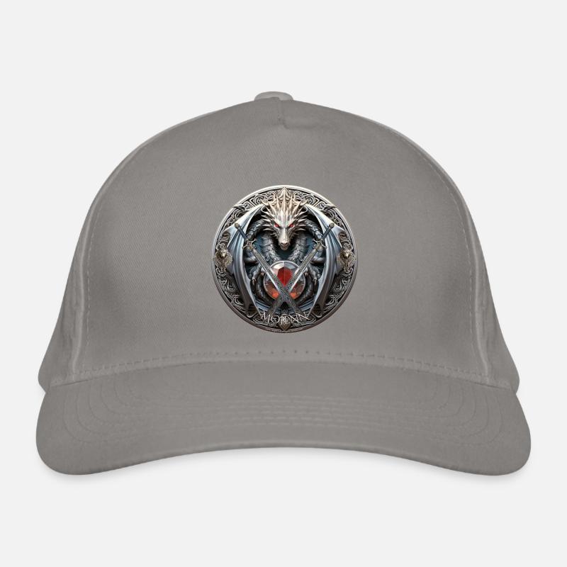 Logo Celtic Mojenn - Bio-Baseballkappe - Hellgrau
