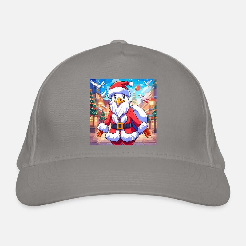 Mouette, Père Noël, Noël, Saint-Nicolas, Noël Casquette classique bio