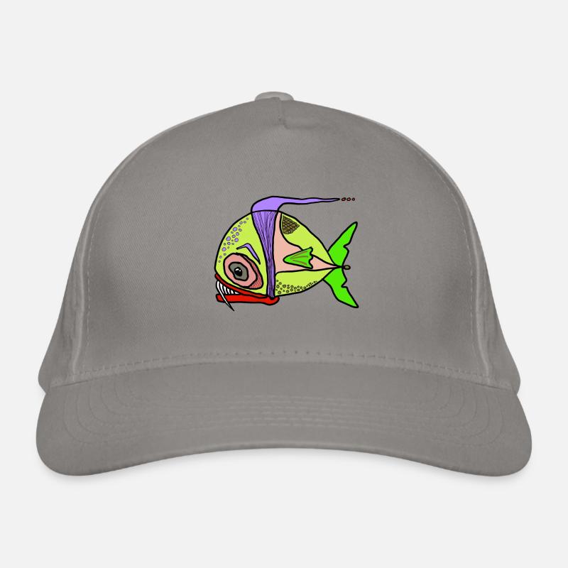 Fisch Bio-Baseballkappe