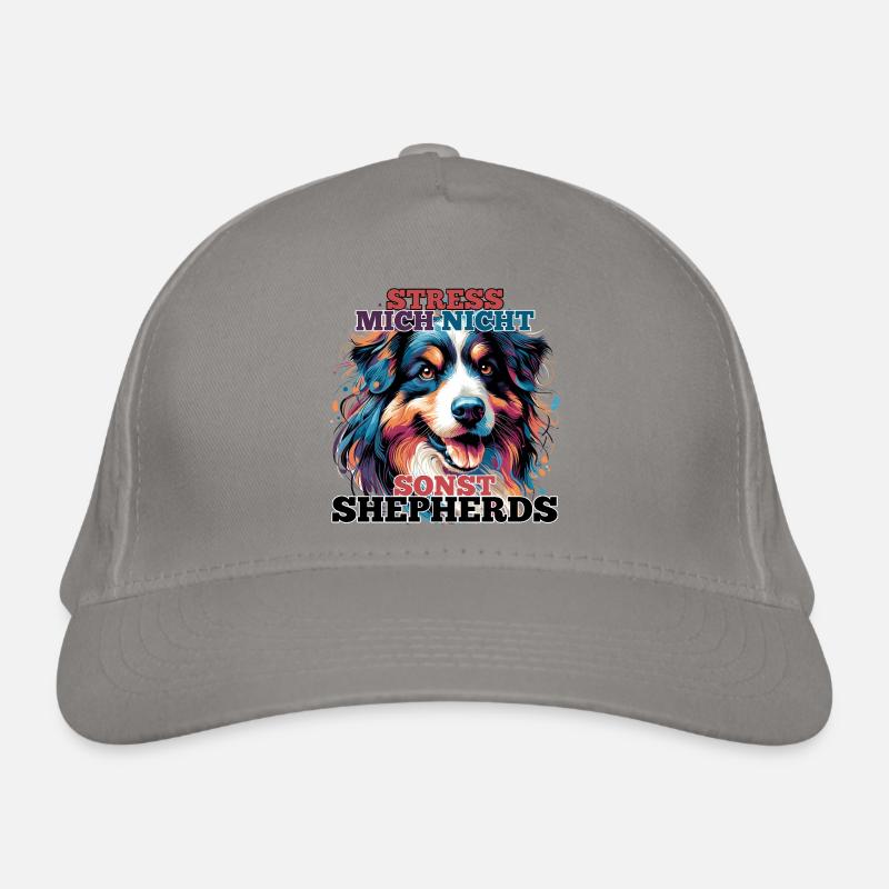 Australian Shepherd Stress mich nicht Geschenk Bio-Baseballkappe