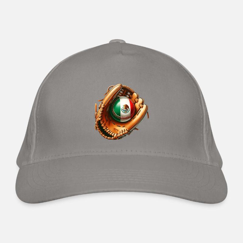 Mexiko Flagge Baseball Design Bio-Baseballkappe