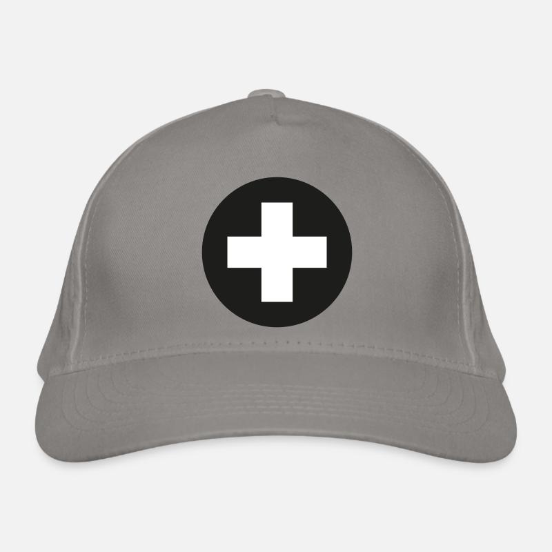 Plus Symbol Bio-Baseballkappe