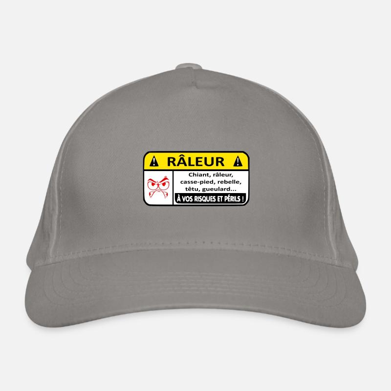 Danger Râleur Casquette classique bio