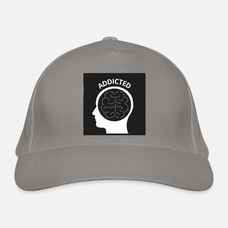 Addicted Organic Baseball Cap