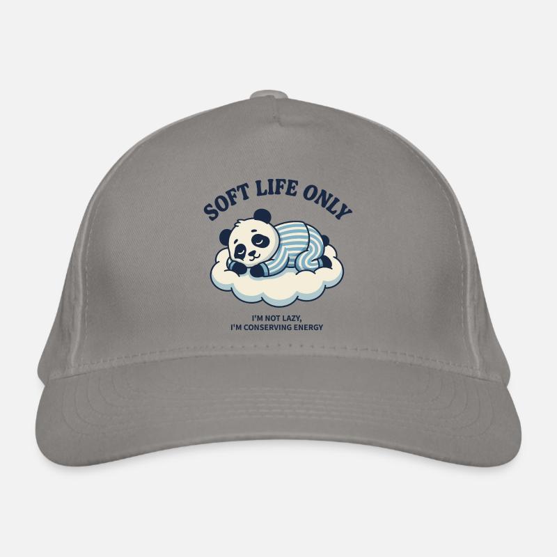 Panda sur le nuage – Mode de vie doux Casquette classique bio