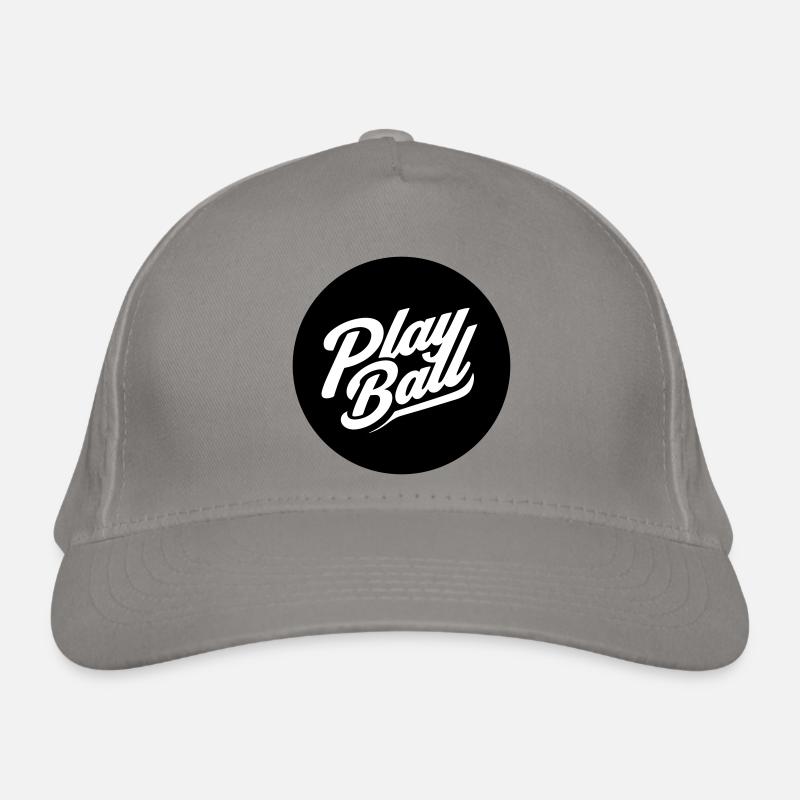 Play Ball Vintage-Skript Bio-Baseballkappe