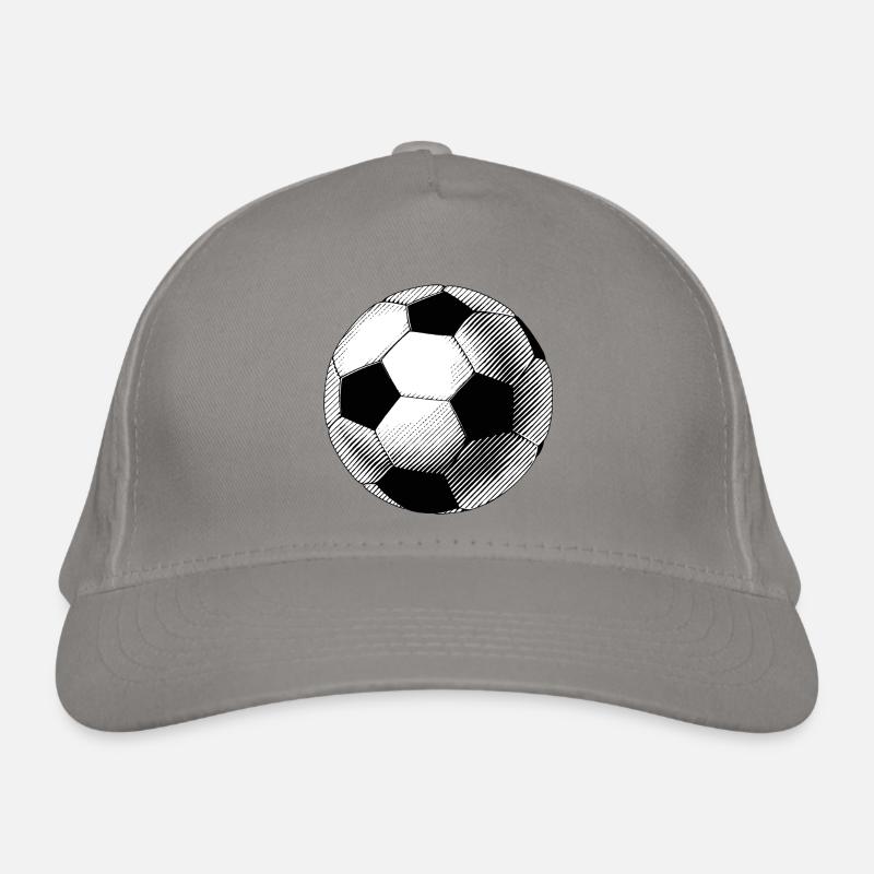 Black and White Sketch Balloon Organic Baseball Cap