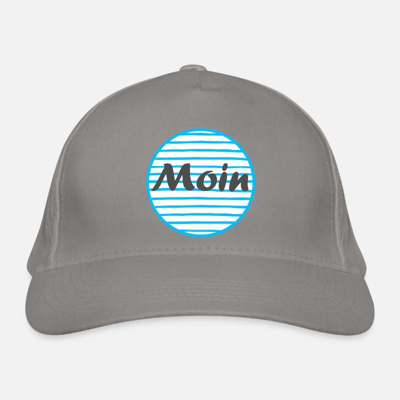Moin - Greetings from Northern Germany Organic Baseball Cap
