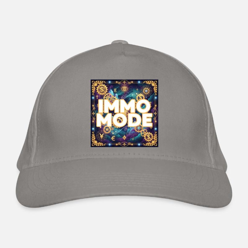 Mode Immo activé - Immobilier avec passion Casquette classique bio