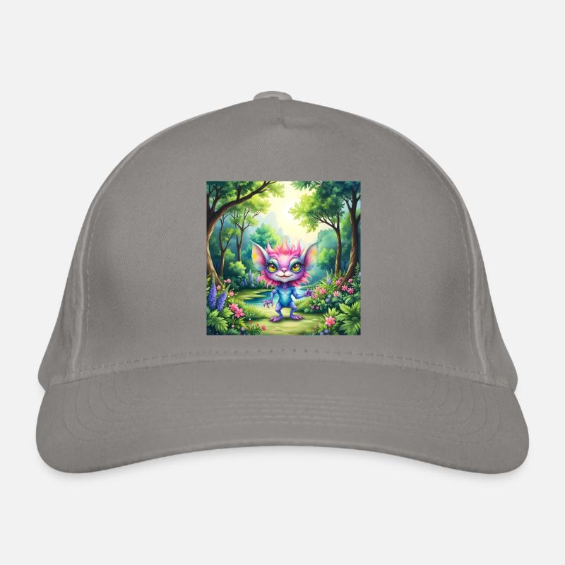 Créature lumineuse de la forêt Casquette classique bio
