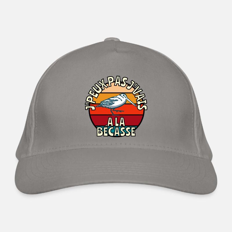J’peux pas j’vais à la bécasse Casquette classique bio