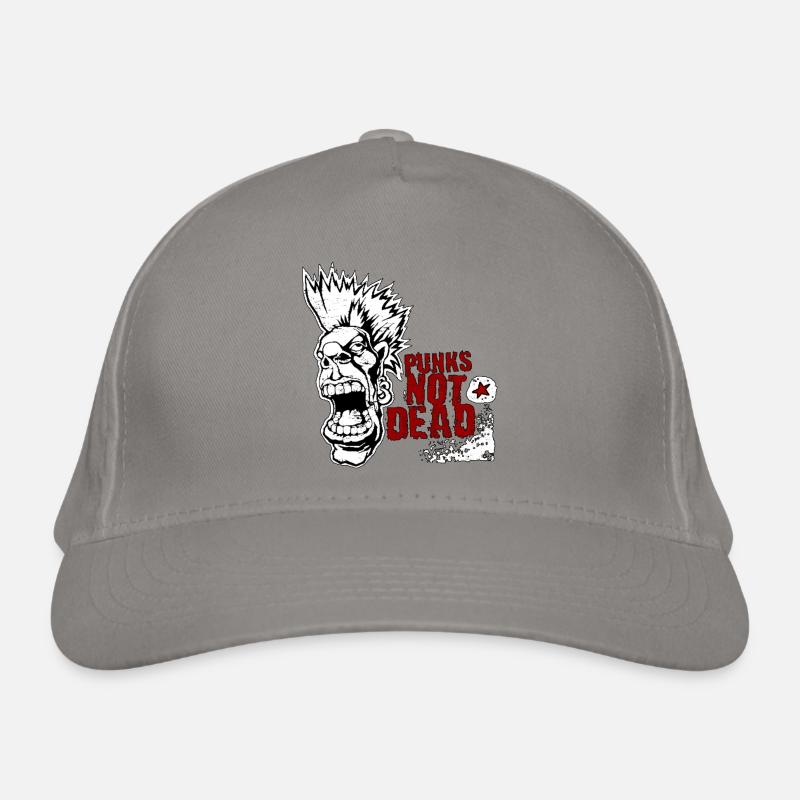 Punks not Dead Bio-Baseballkappe