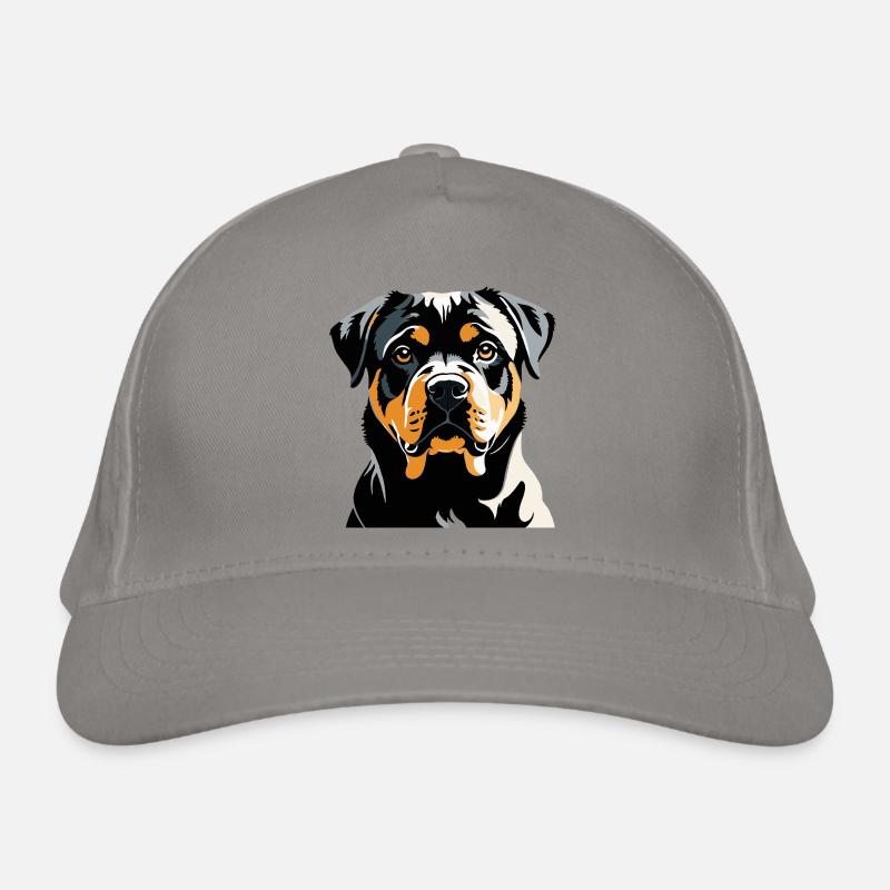 Rottweiler - Pet Dog Sticker Bio-Baseballkappe