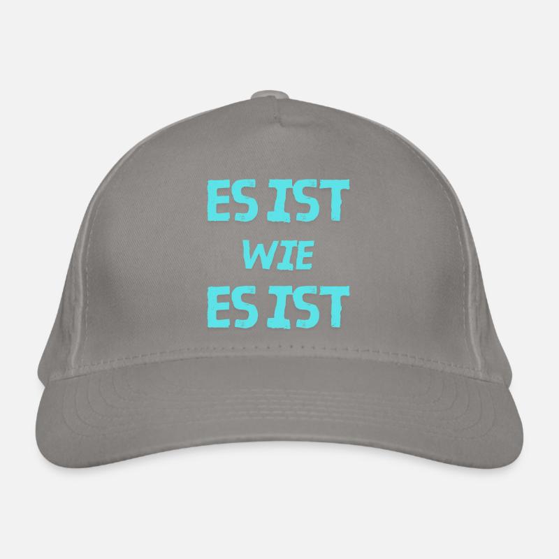 C’est ce que c’est - Casquette classique bio - gris clair