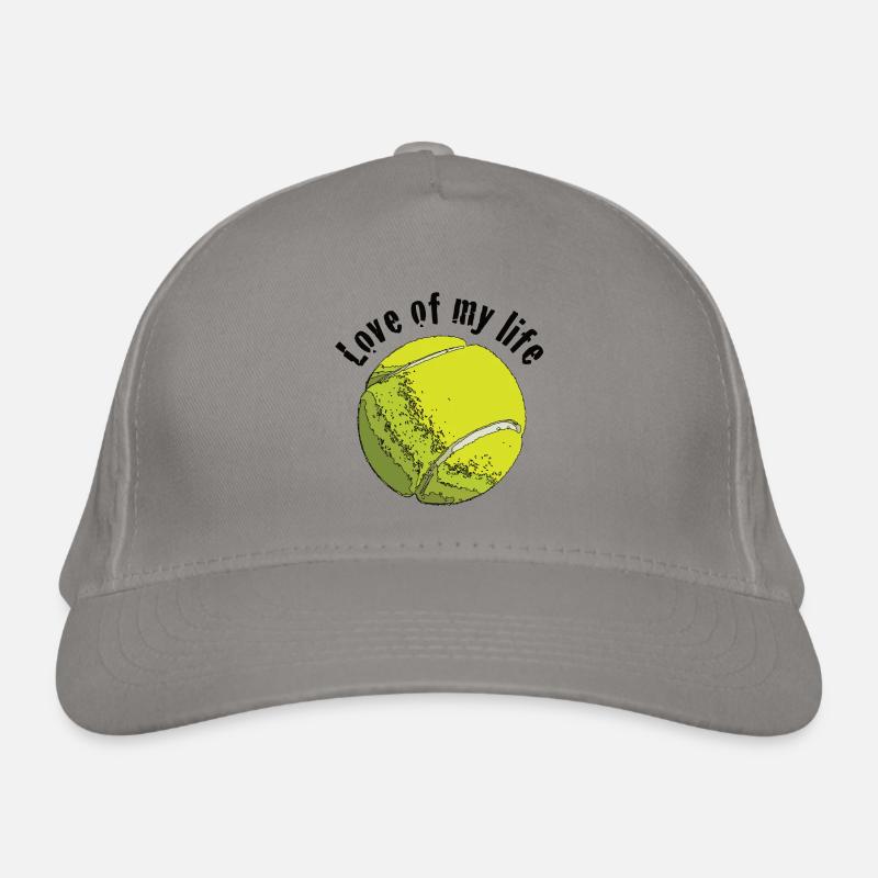 tennislove1 Organic Baseball Cap