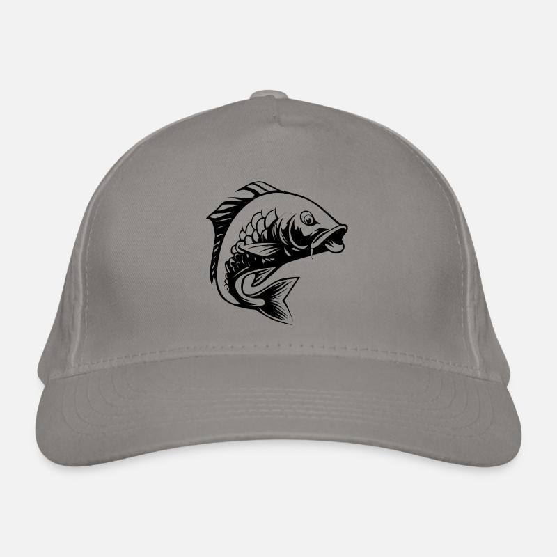 Pêche à la carpe Casquette classique bio