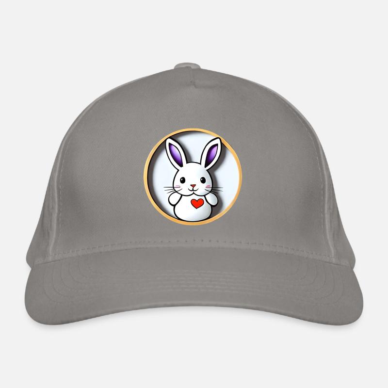 Lapin mignon lapin de Pâques Casquette classique bio