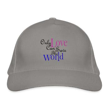 Only Love - Casquette classique bio - gris clair - Devant