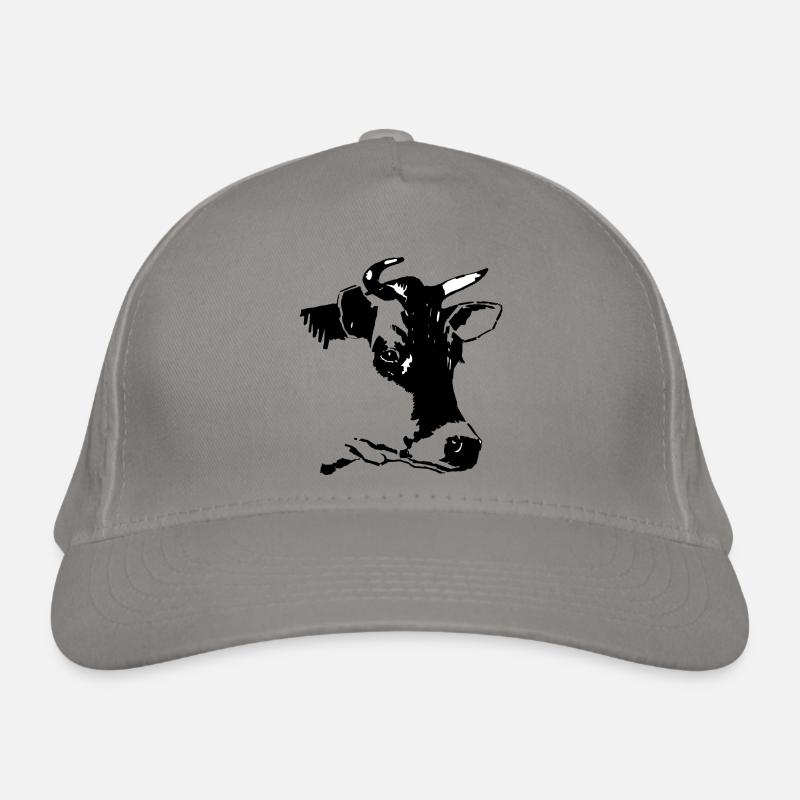 vache Casquette classique bio