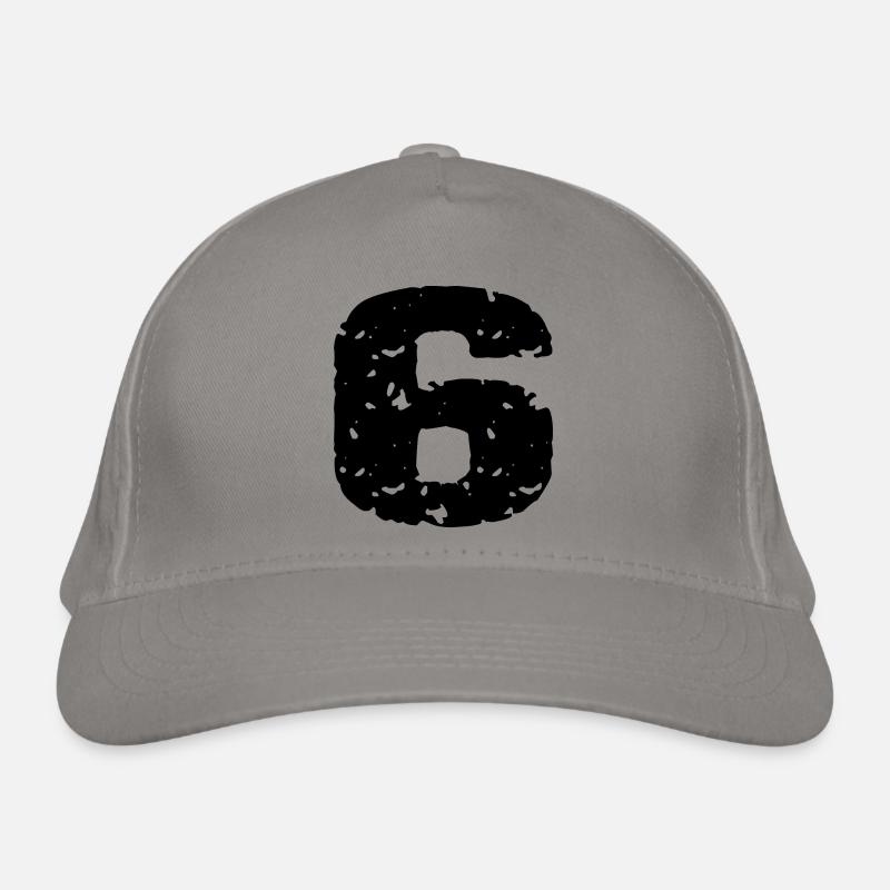 Maillot 6 numéros Casquette classique bio