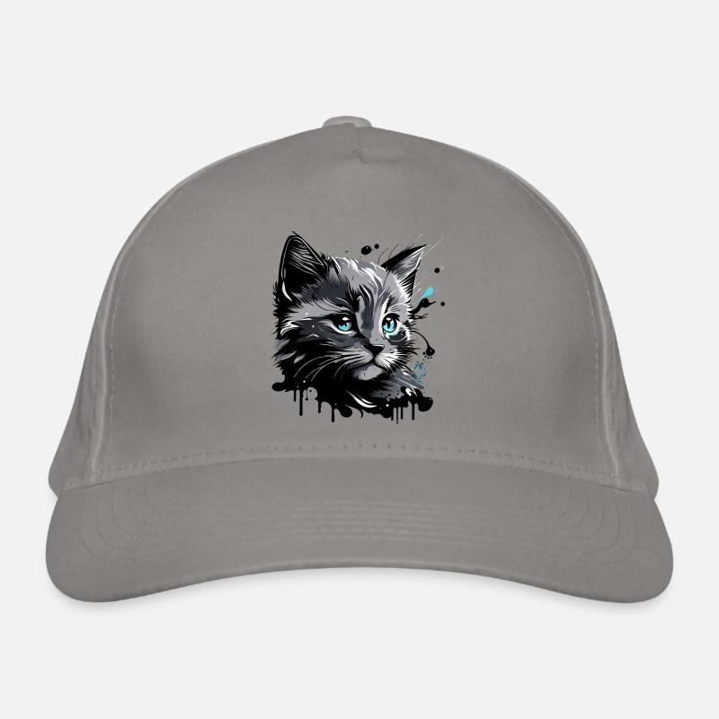 chaton mignon, chat Casquette classique bio