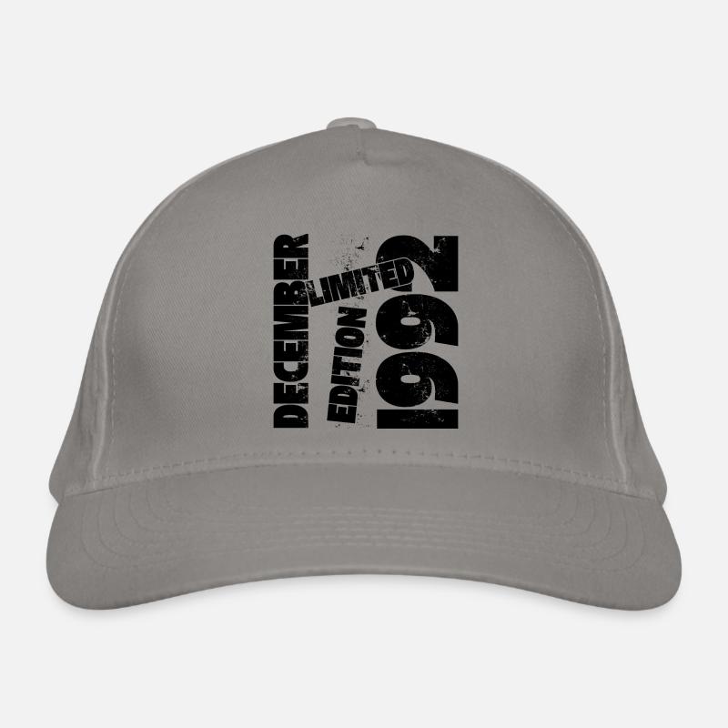 DECEMBRE 1992 LIMITED EDITION Casquette classique bio