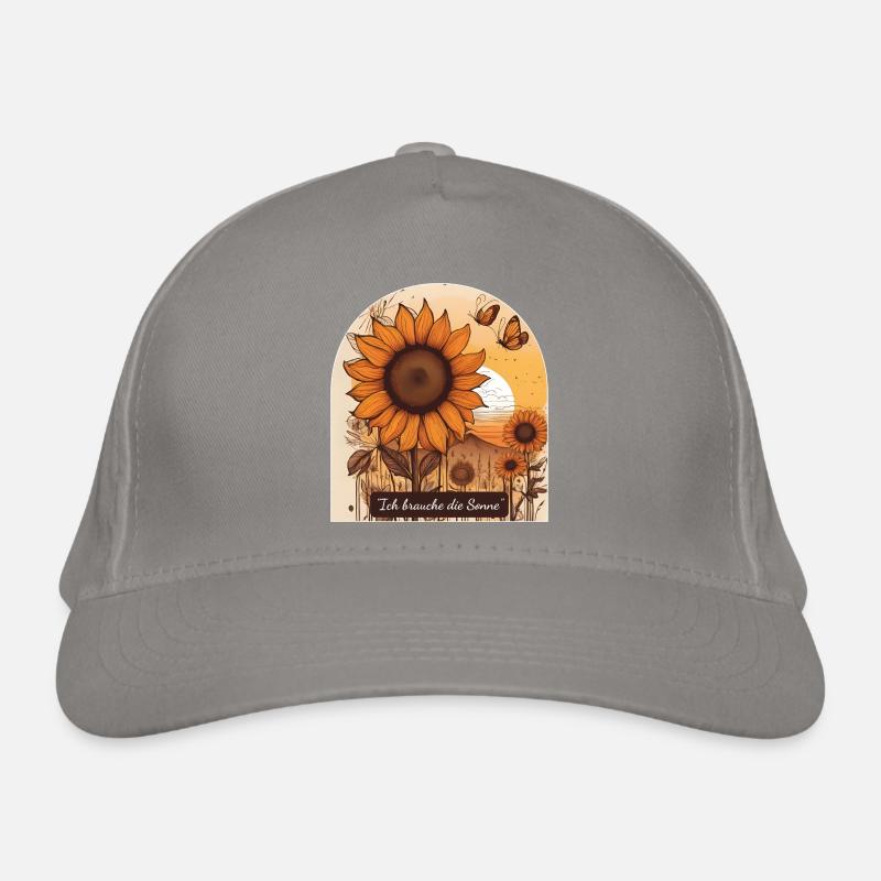 Du soleil pour l’âme Casquette classique bio