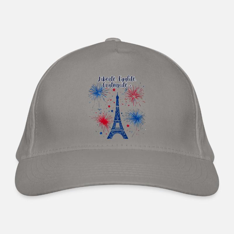 Liberté Egalité Fraternité Casquette classique bio