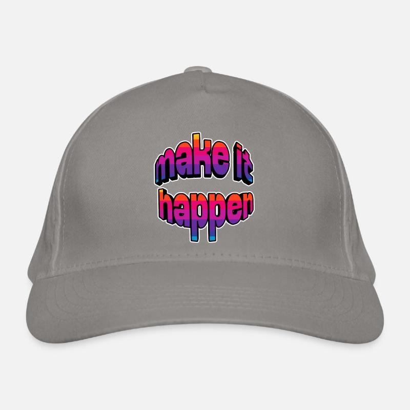 Make It Happen Gradient Organic Baseball Cap